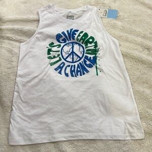 Let’s give earth a chance tank top medium